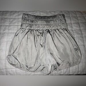 Free People Shorts- silver